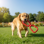 KONG Tug Toy for Dogs – Durable Natural Rubber Pull Toy