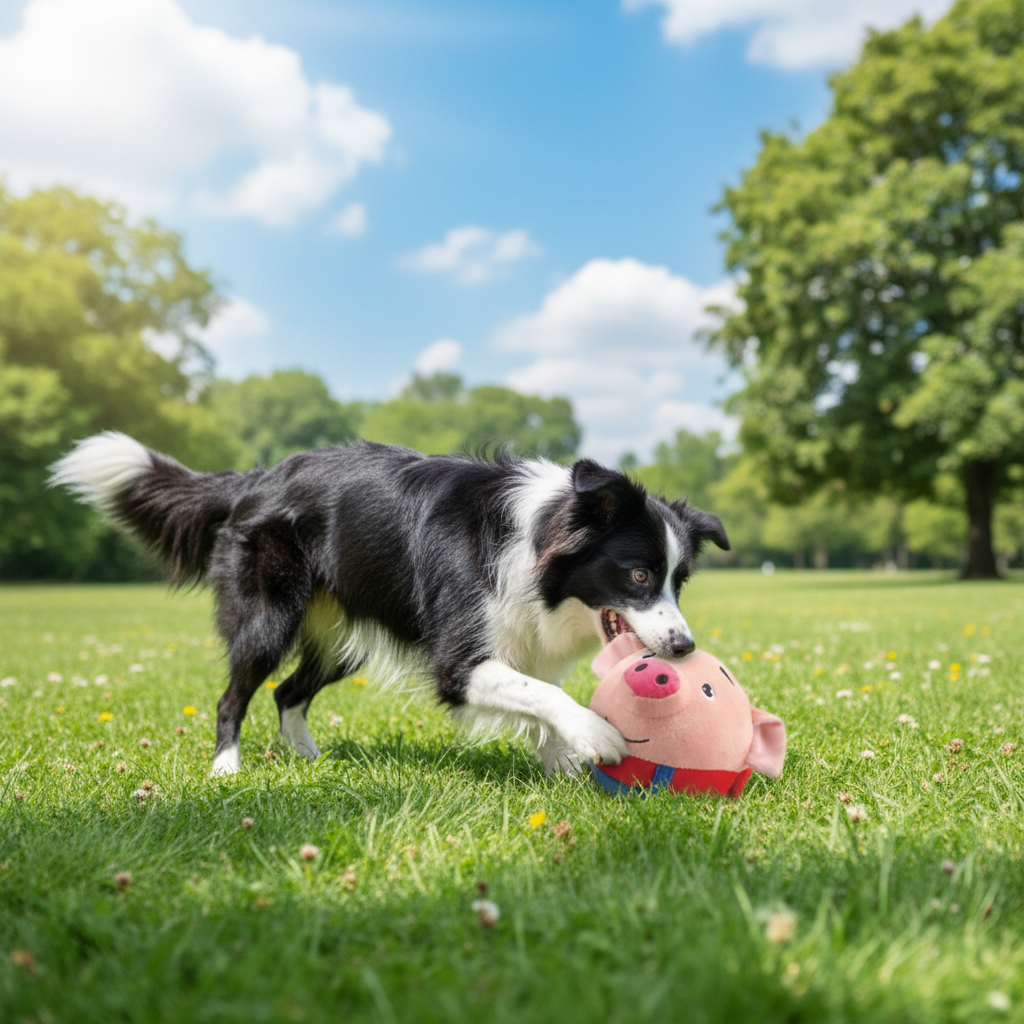 Cartoon Interactive Dog Toy – Smart Motion Play Ball