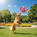 Dog Interactive Toy Set – EVA Rope Ball & Flying Disc