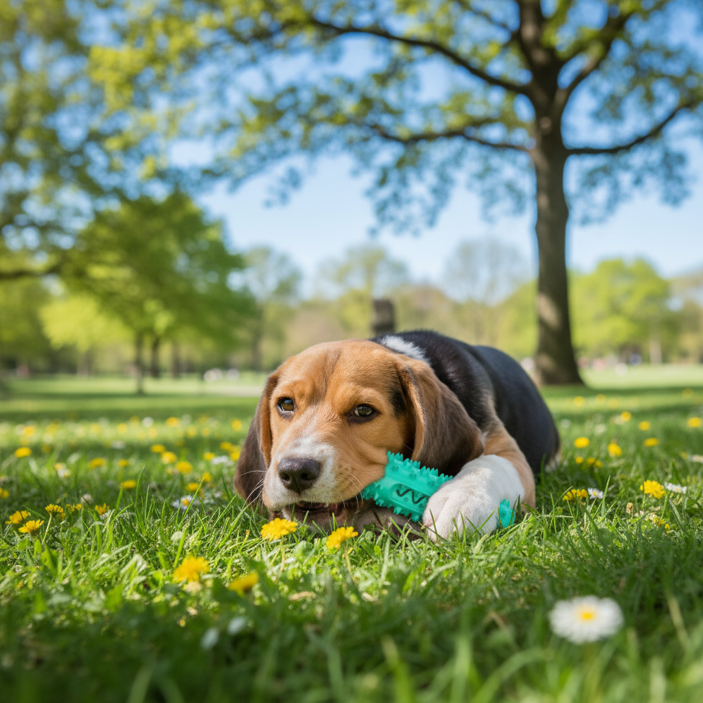 Dog Tooth Chewing Toy – Dental Care TPR Chew