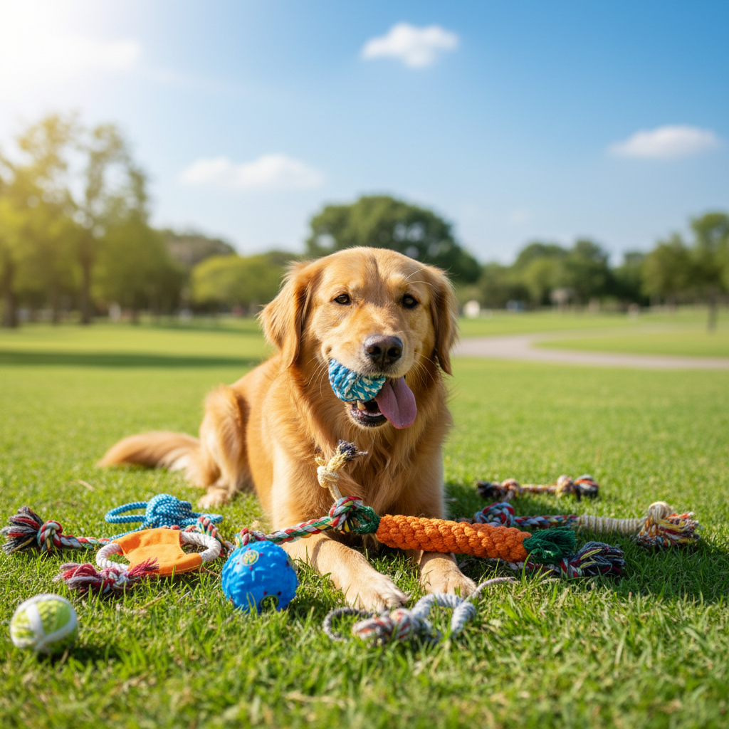 Durable Dog Toys Pack – 5/15/20/30 for Small & Medium