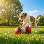 IQ Training Dog Toy – Slow Feeder Puzzle Ball