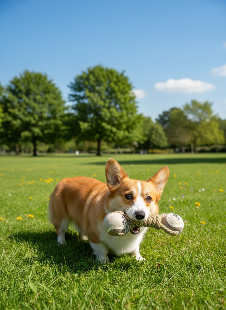 Durable Teeth Cleaning Chew Toy for Dogs