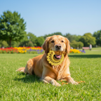 TPR Teeth Cleaning Dog Chew Toy for Small & Medium