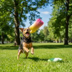 Plush Squeaky Dog Toy for All Sizes
