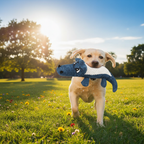 Linen Plush Crocodile Dog Toy – Squeaky Interactive for Medium to Large Dogs