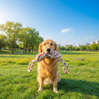 45cm Rope Toy for Dogs – Teeth Cleaning & Puppy Training