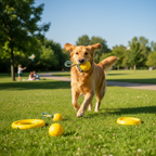 EVA Floating Ball with Rope – Bite Resistant Training Toy