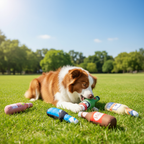 Wine Bottle Dog Toy – Crinkle Paper with Sound