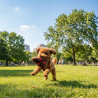 Poop Plush Dog Toy – Funny Cartoon for Training