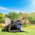 Interactive Rubber Ball – Dental Toy for All Breeds, Non-Electrical Chew