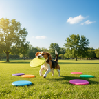 Silicone Flying Disc for Dogs - 7 Colors