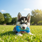 Squeaky Bone Dog Toy – Durable Chew Toy for Large Breeds | TPR Rubber