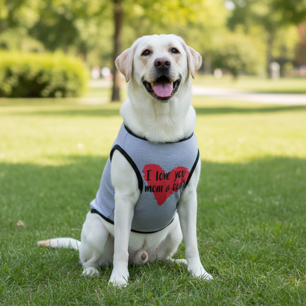 HOOPREETY Breathable Sleeveless Cotton Dog Vest – Summer Wear for Small Dogs