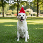 Dog Santa Hat – Small to Medium | Christmas Party Accessory | Red