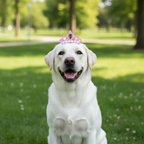Small Dog Hair Clip Bow Faux Pearl Crown – 1 Pc Cute Pet Accessory
