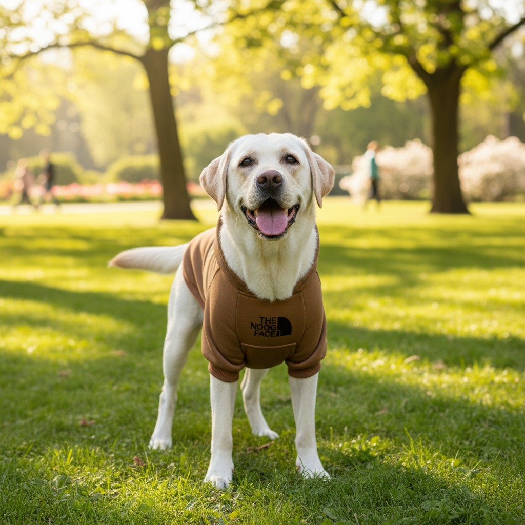 Cowboy Pocket Dog Sweater – Windproof Winter Coat