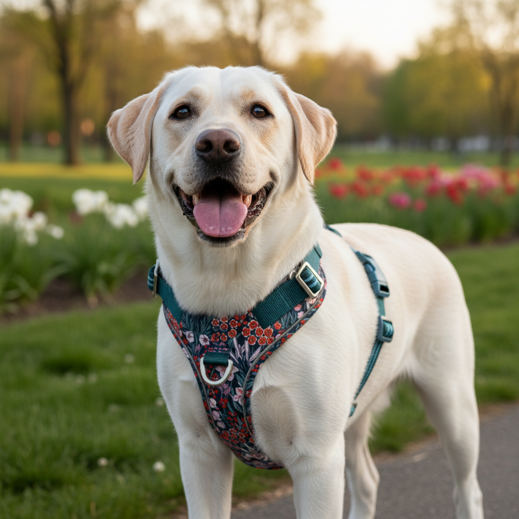 Truelove Reflective Nylon Dog Harness – Padded Quick Release