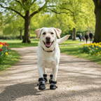 Dog Anti-Slip Boots – Warm Rain Snow Paw Shoes (4 Pack)