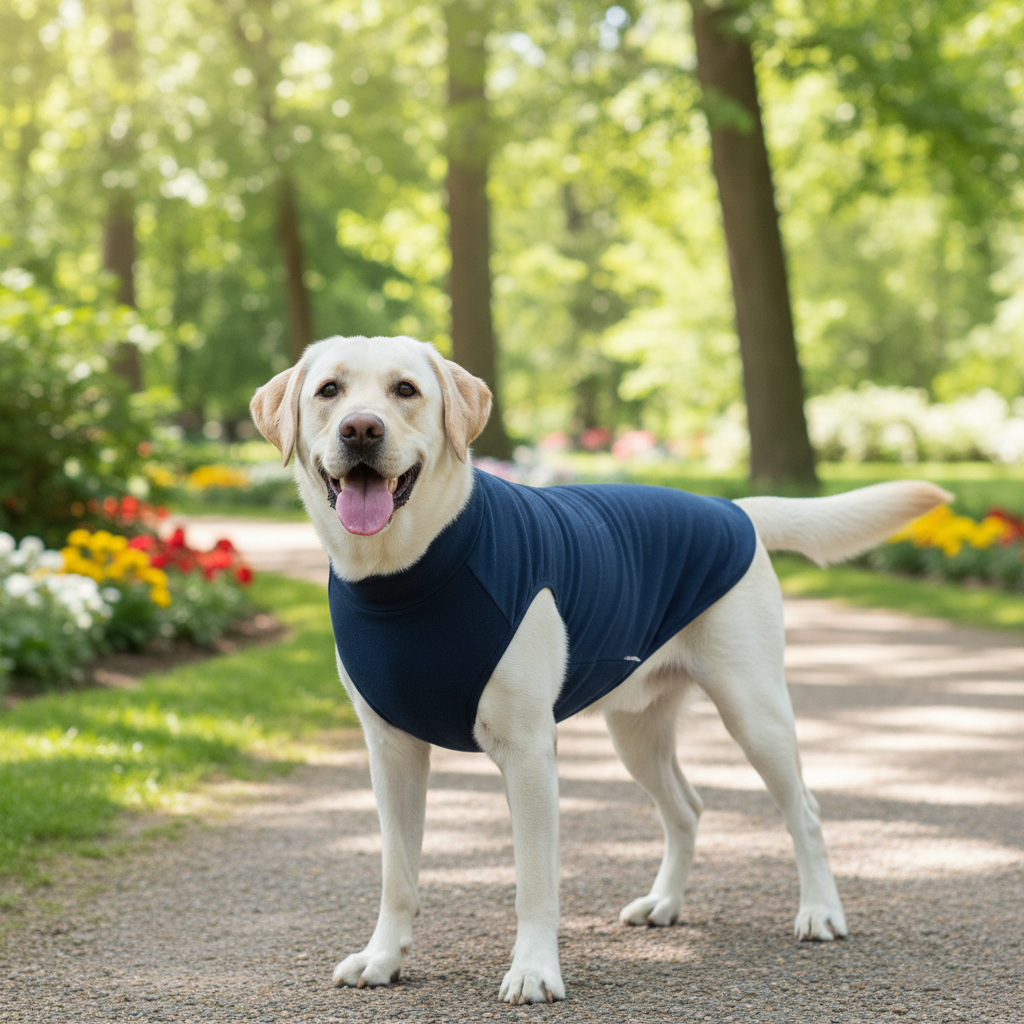 Fleece Dog Sweater – Stretchy Lightweight Pullover Coat