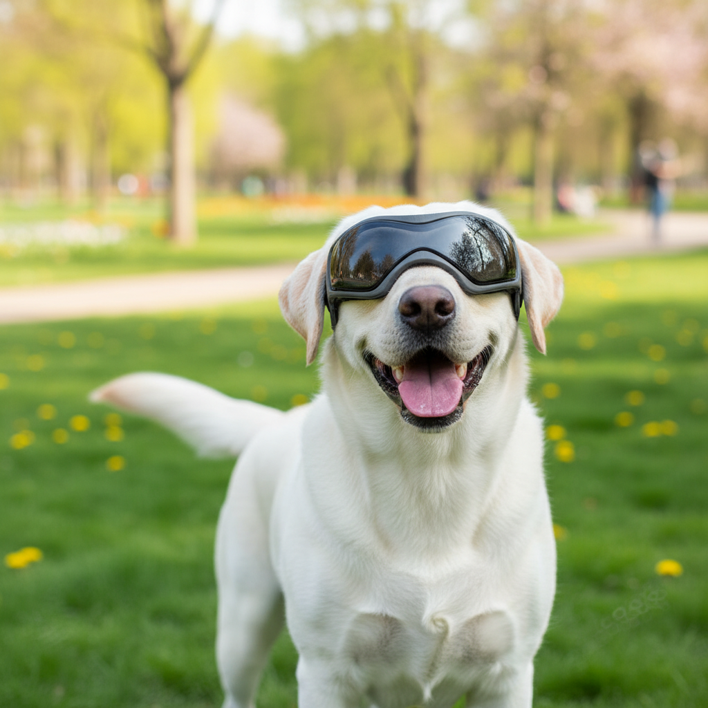 Ouliluye Dog UV Sunglasses – Adjustable Protective Goggles