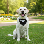 Sucado Bow Tie Dog Collar – Adjustable Tuxedo Bandana