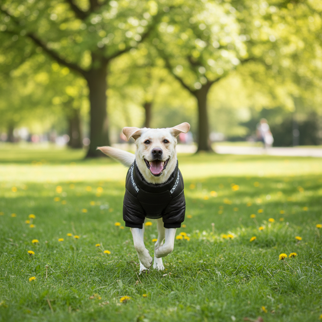 PET ARTIST Winter Dog Jacket – Waterproof Cotton Coat