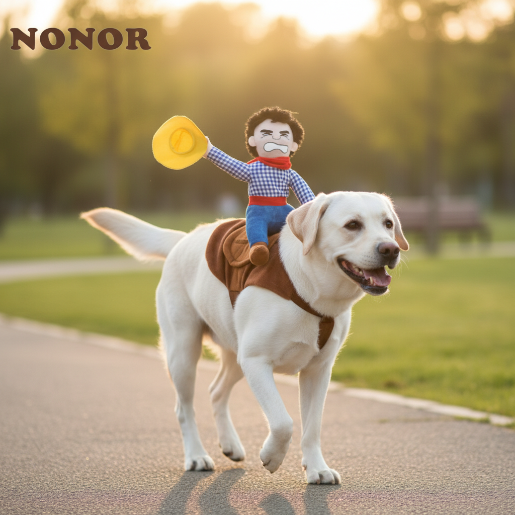Halloween Dog Cowboy Costume Jacket – Cotton Coat