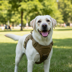 Large Tactical Dog Harness Vest – Padded Nylon Training Harness