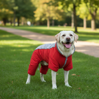 Glorious Kekcn Waterproof Fleece Dog Jumpsuit – Winter Warm & Reflective