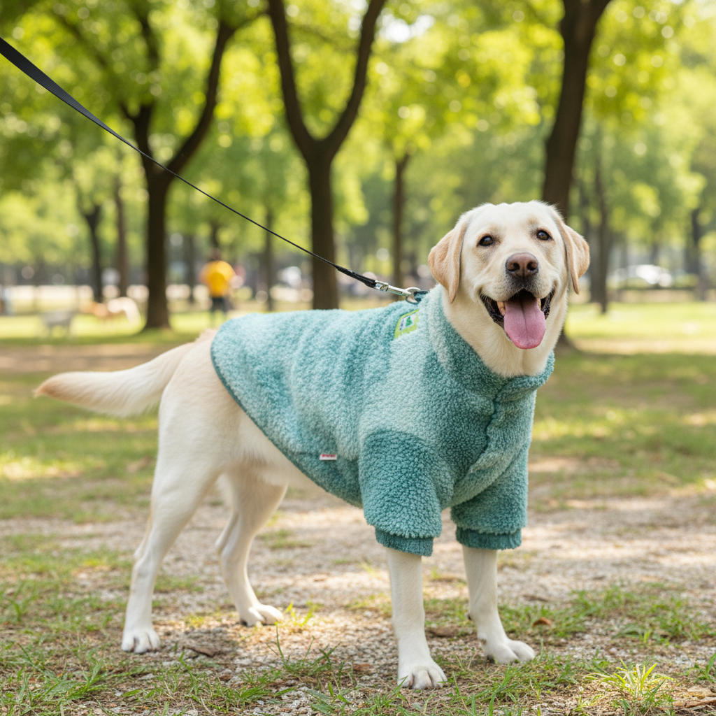 Lambswool Dog Winter Coat – Windproof Large Breed Jacket 3XL-7XL