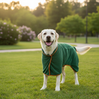 Quick Dry Dog Bathrobe – Absorbent Towel Coat XS-XL