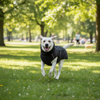 Waterproof Reflective Dog Coat – Cotton Lined Large Winter Jacket