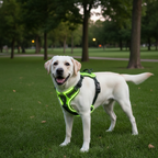 LED Glow Dog Harness – USB Rechargeable Reflective Night Vest