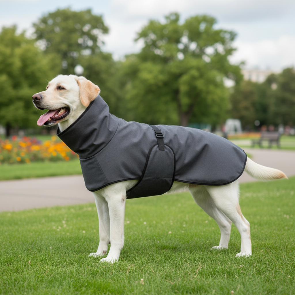 Windproof Dog Winter Coat with D-Ring – Warm Vest for All Sizes