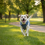 Denim Dog Vest Jacket – Lightweight All-Season Coat for Small Dogs