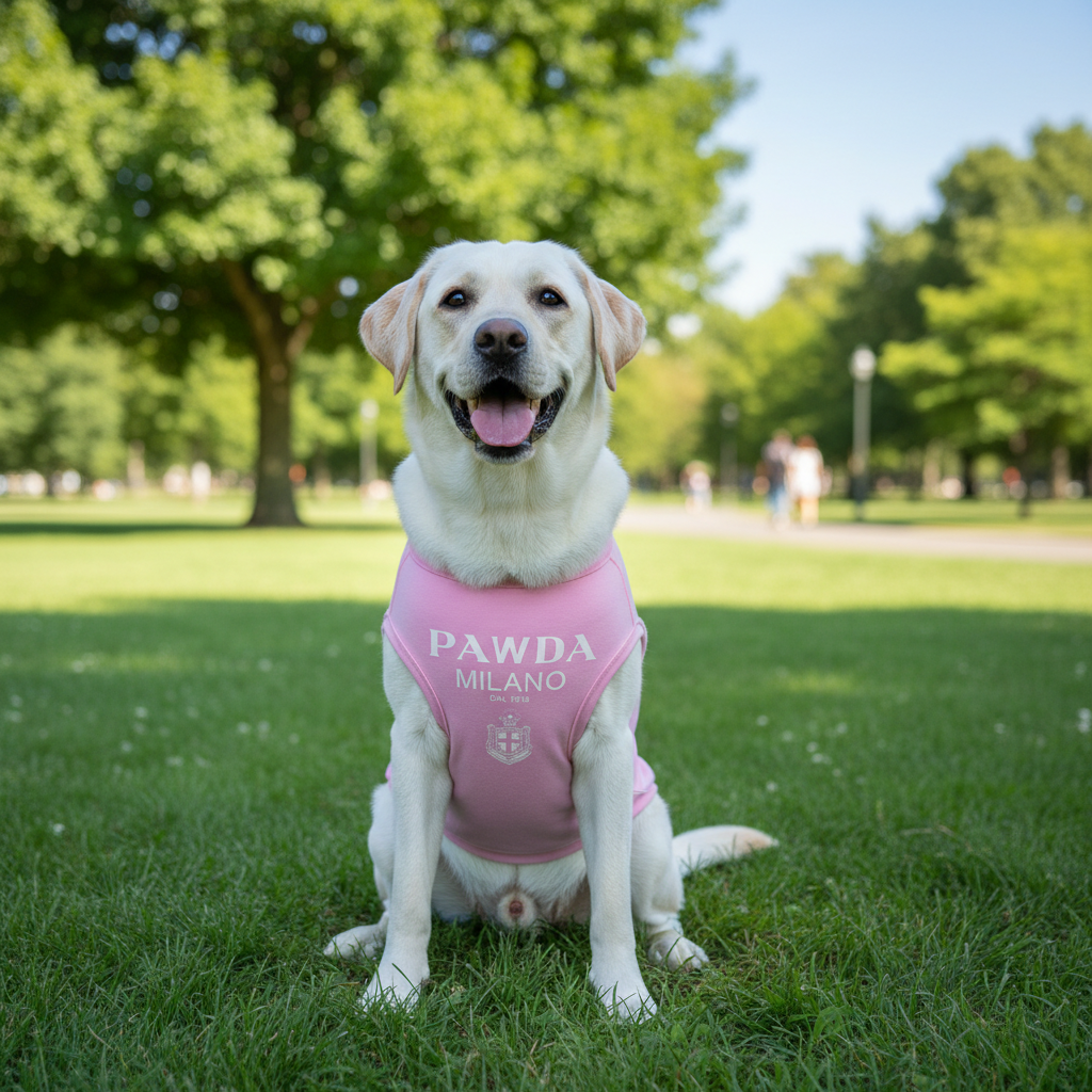 Pink Dog Singlet – Lightweight Summer Tank for Small & Medium Dogs