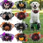 Halloween Dog Bow Ties Bulk Pack – 30 or 50 Pc Small Dog Set