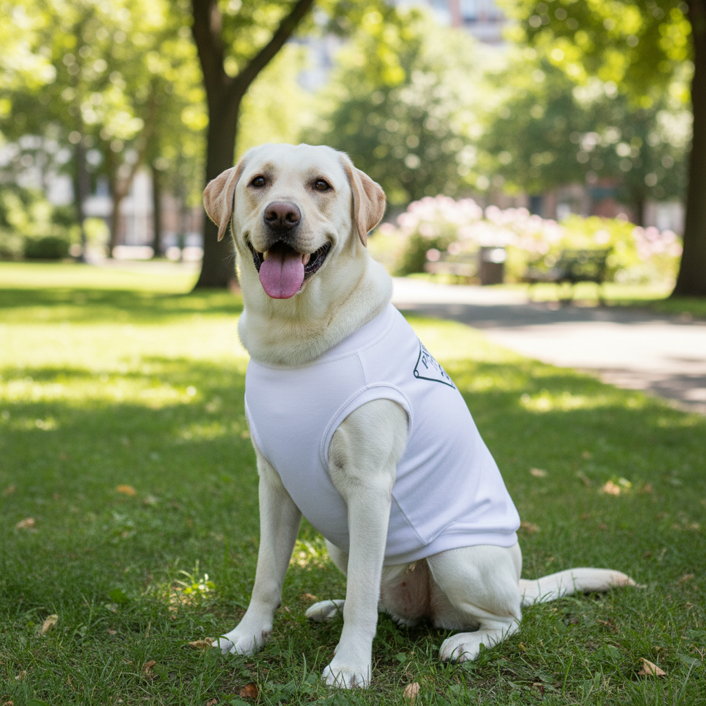 Summer Dog Vest Cotton Blend – Lightweight Small & Medium Tee