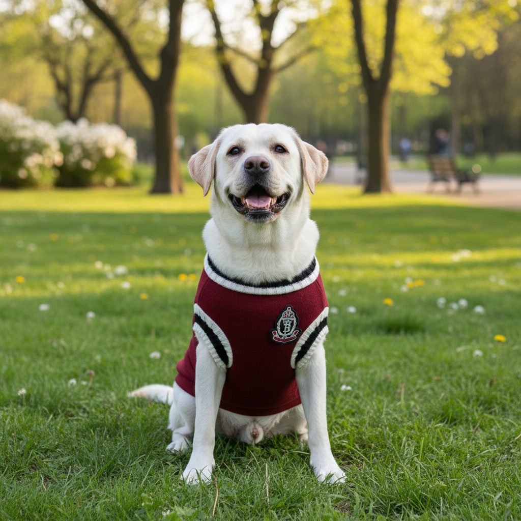 Warm Knit Dog Sweater – Cotton Winter Coat for Small Dogs