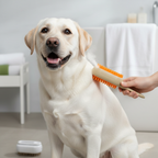 3-in-1 Electric Pet Hair Brush – Steam Spray, Massage & Hair Removal