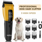 Professional Cordless Pet Clipper - Type-C Rechargeable Dog Trimmer
