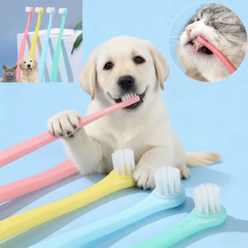 Pet Toothbrush Micro Head – Dog Dental Care Tool