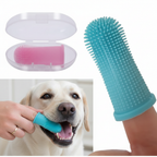 Pet Finger Toothbrush – 360° Silicone Dental Care for Dogs