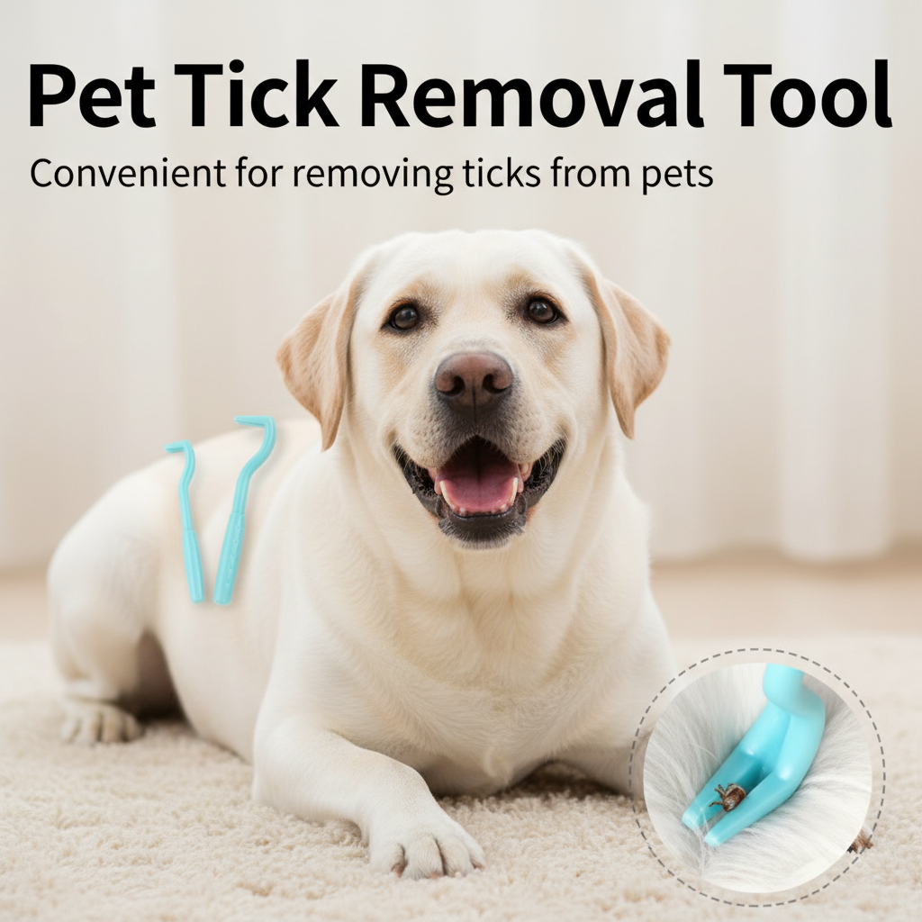 Pet Tick Remover Set – Flea, Lice & Tick Extractor for Dogs