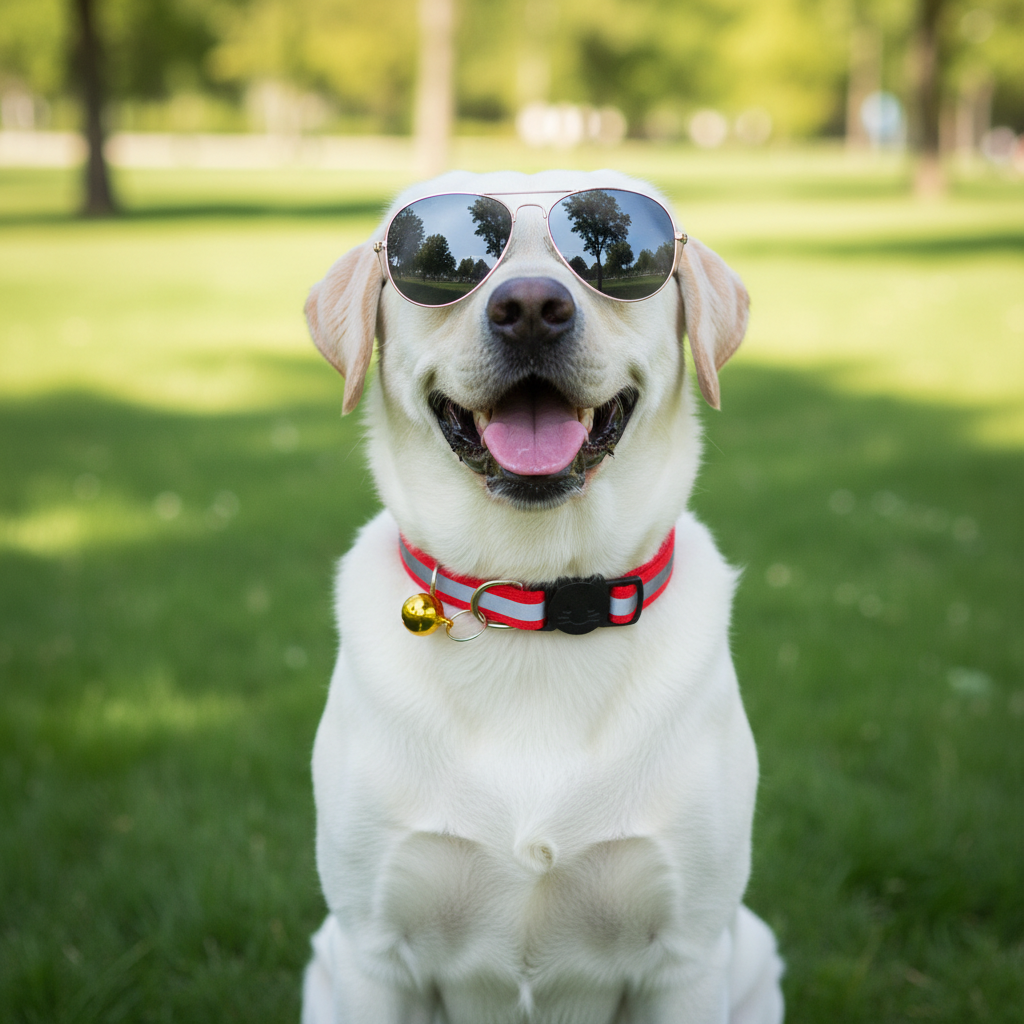 Mini Adjustable Dog Collar with Bell & Bow Tie – Reflective Small Puppy Collar