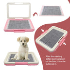 Portable Dog Potty Tray – Indoor Training Toilet