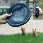 KONG Extreme Flyer Dog Toy – Durable Rubber Flying Disc for Fetch