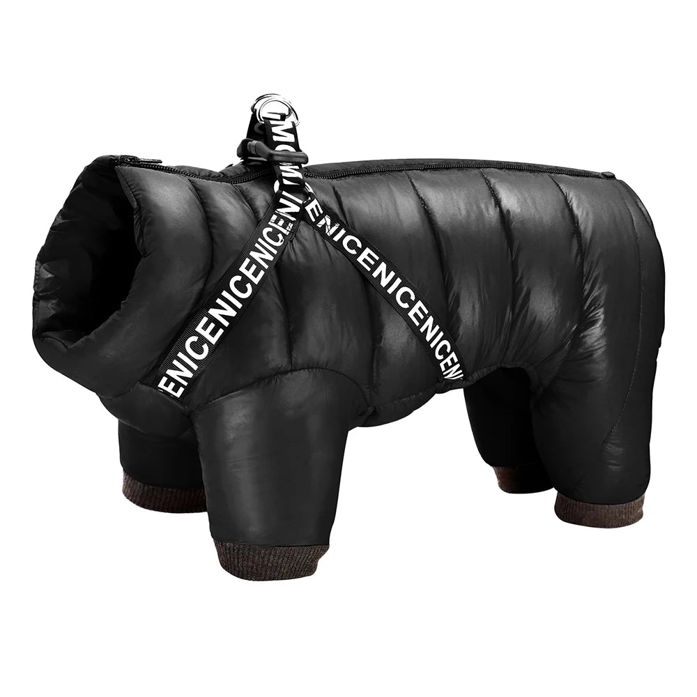 PET ARTIST Winter Dog Jacket – Waterproof Cotton Coat