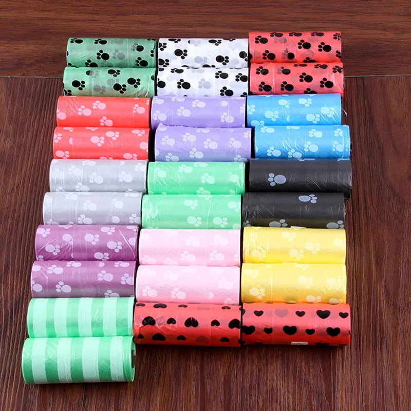 Dog Poop Bags – Biodegradable Compact Rolls
